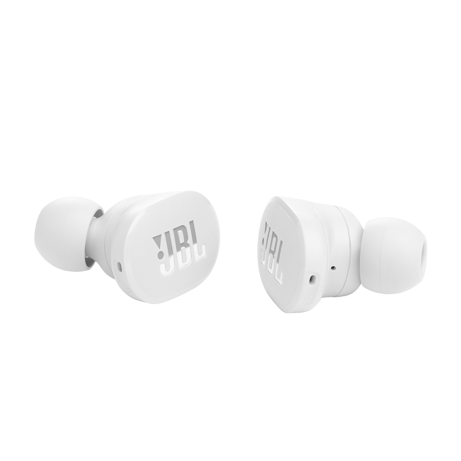 JBL Tune 130NC TWS - White - True wireless Noise Cancelling earbuds - Detailshot 4